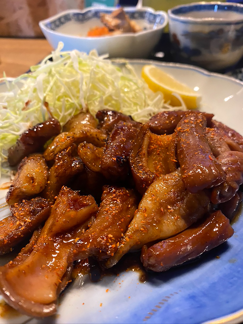 ホルモン焼き定食